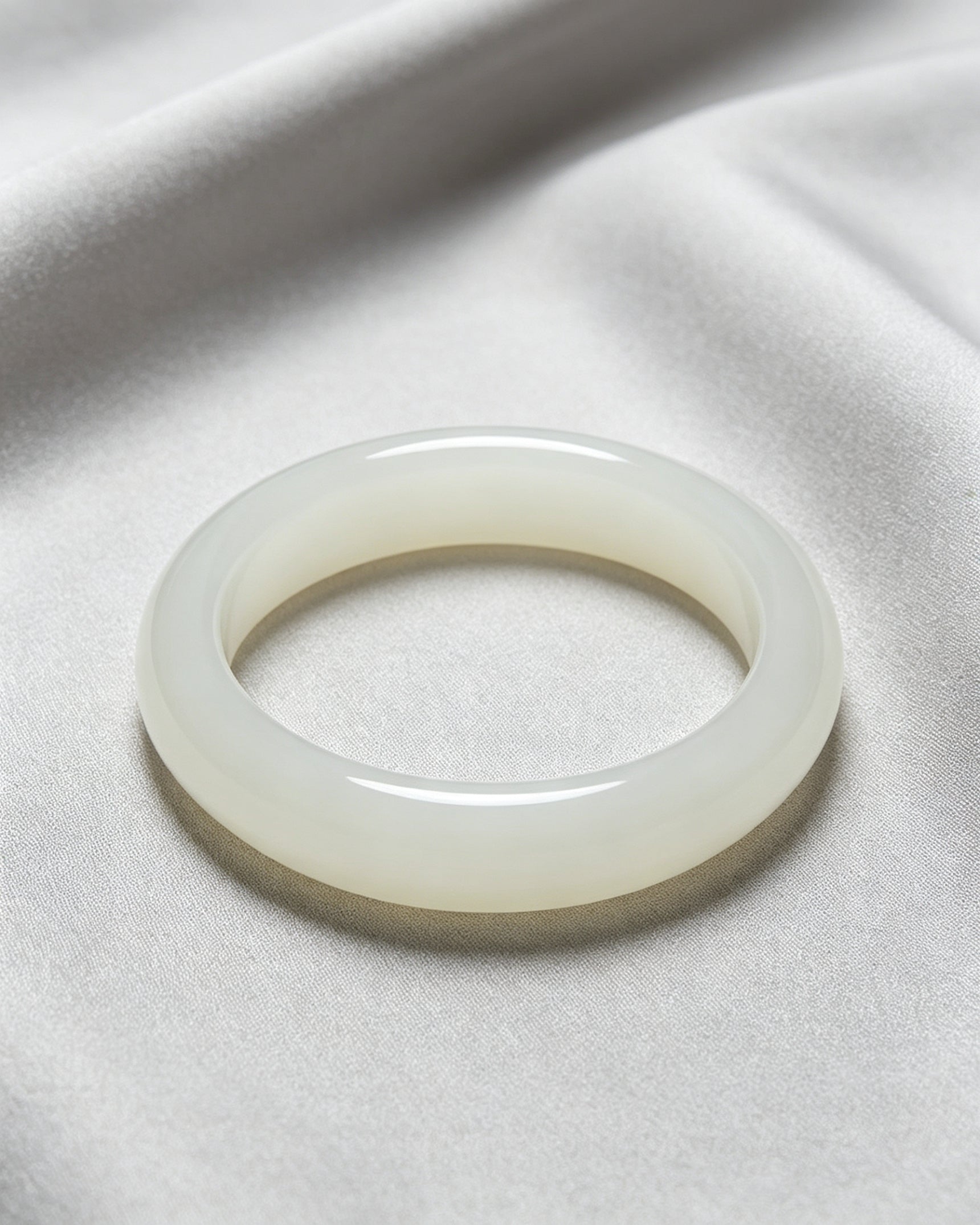 Pure White Bangle