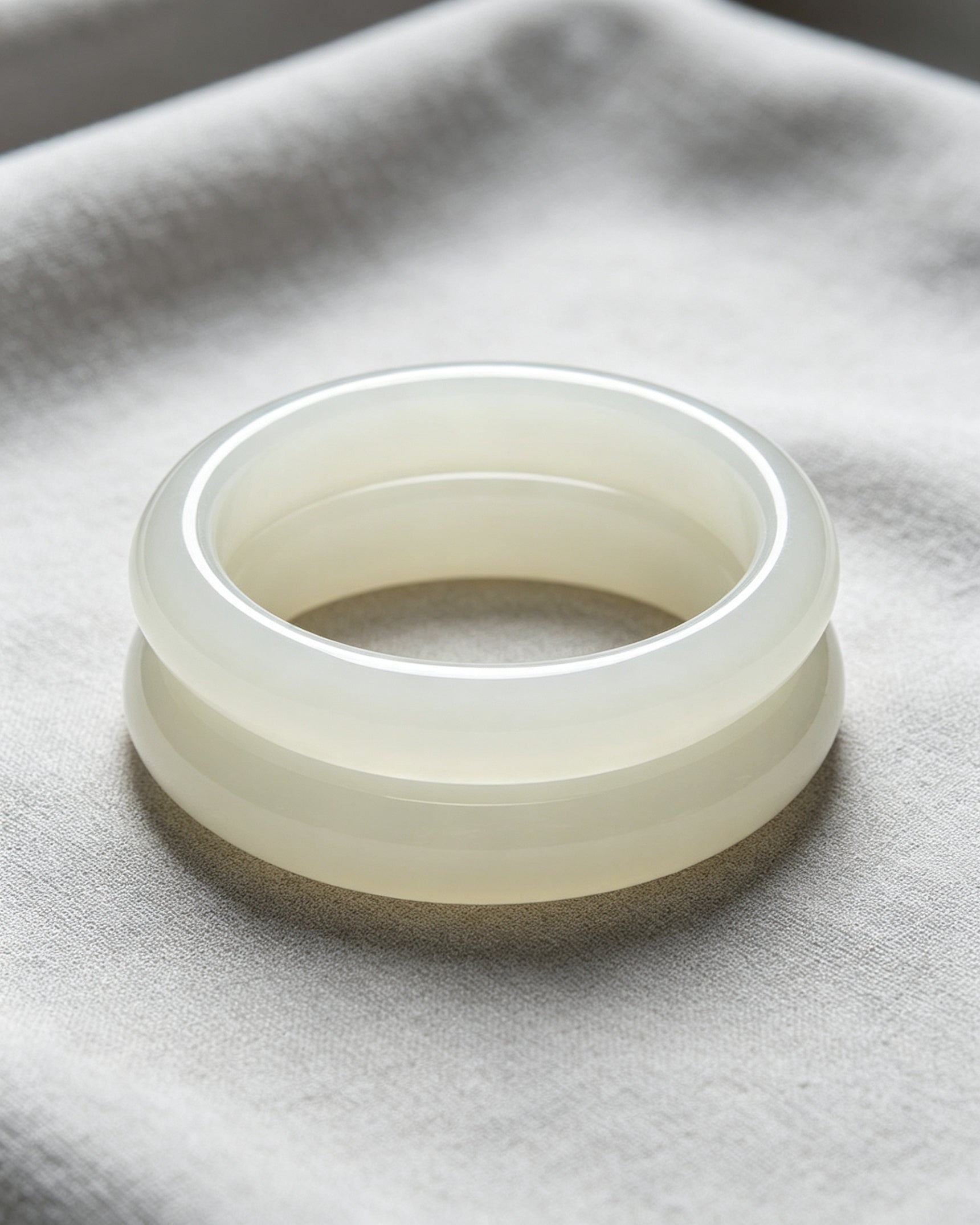 Pure White Bangle