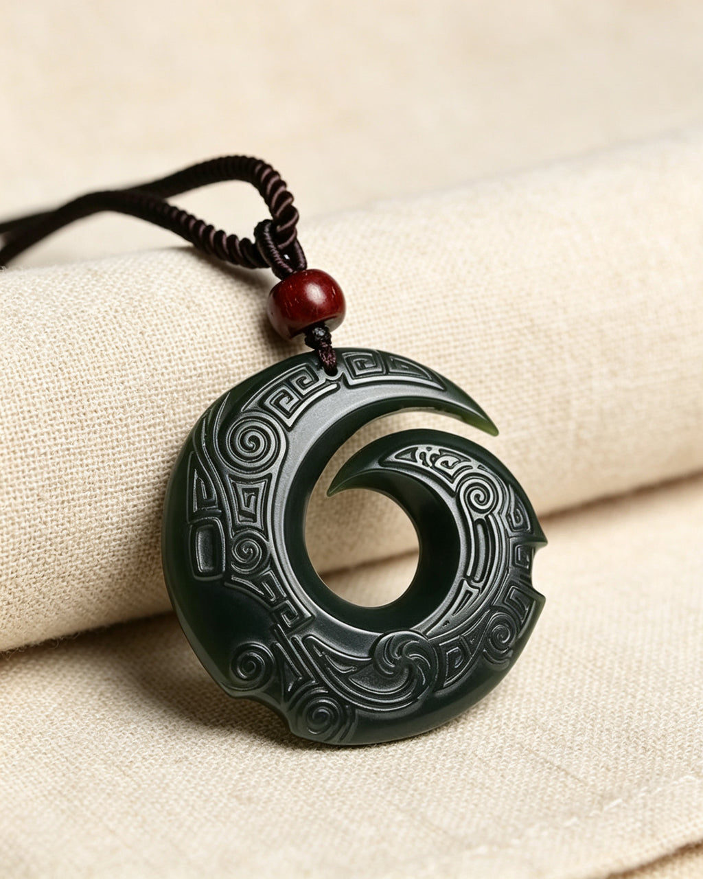 Tibetan Prayer Cloud Pendant