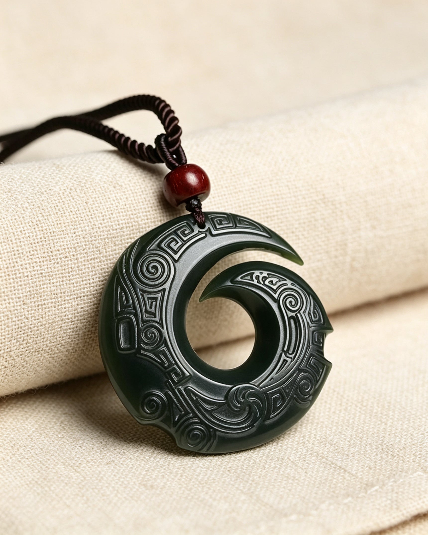 Tibetan Prayer Cloud Pendant