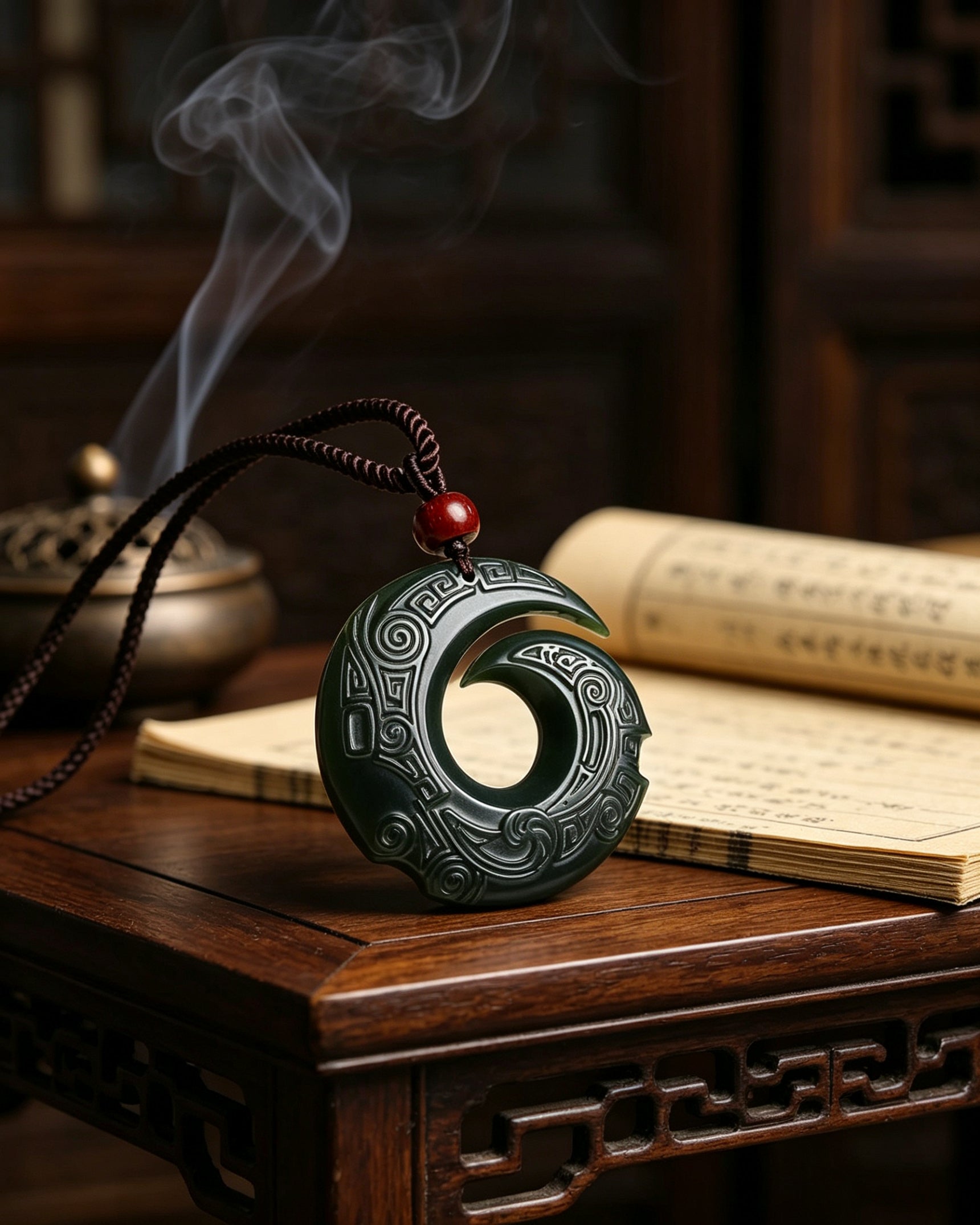 Tibetan Prayer Cloud Pendant