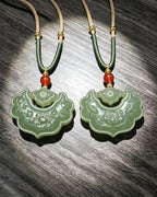 Fish & Lotus Peace Lock – Abundance&vitality