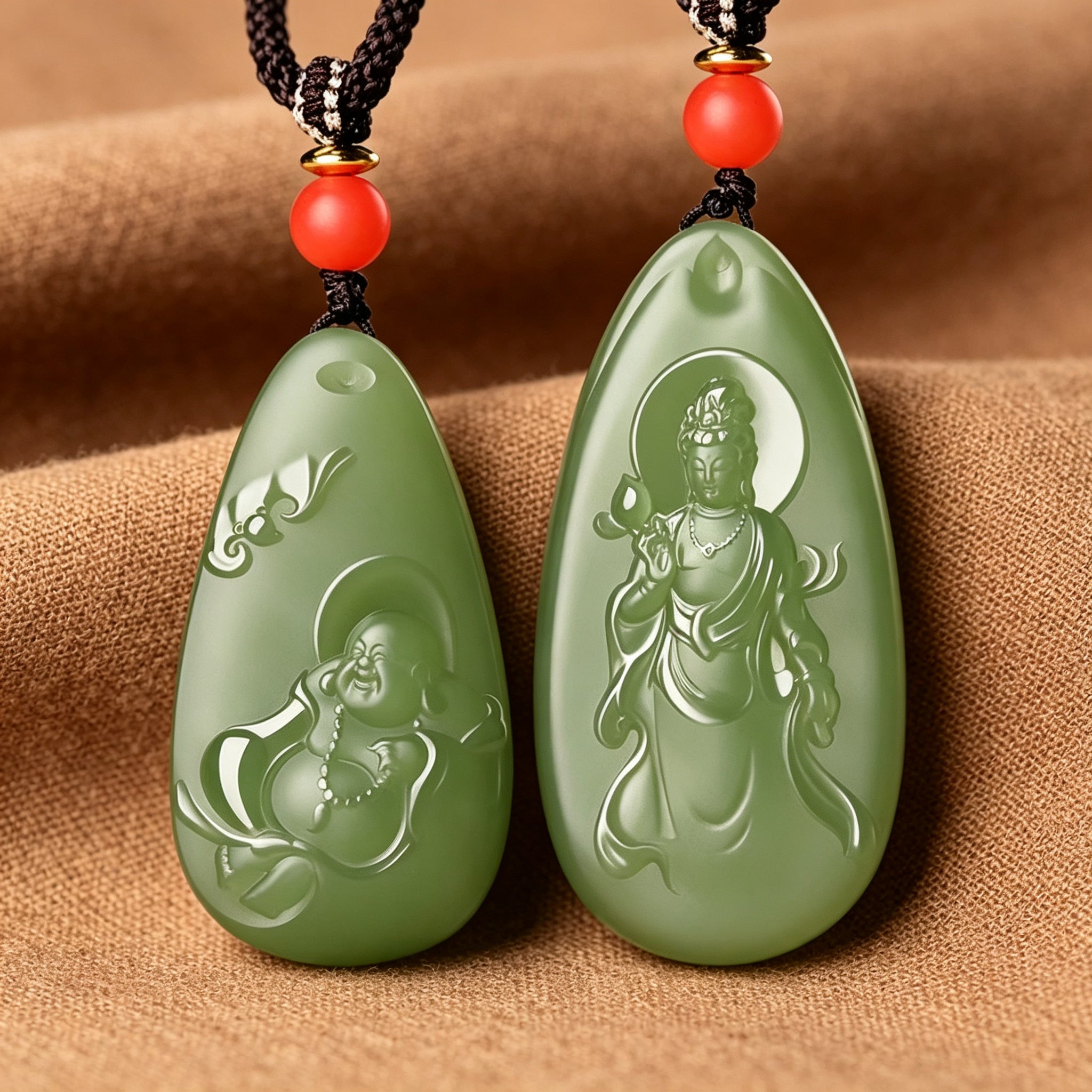 Water‑Drop Buddha Pendant