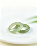 Qingshui Hetian Jade Ring – Aqua Stillness