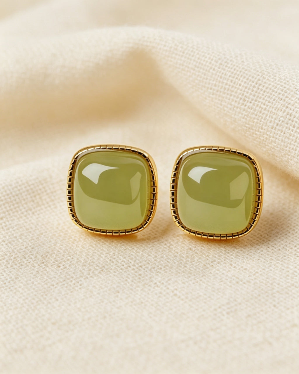 Square Earrings – Still Water