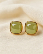 Square Earrings – Still Water