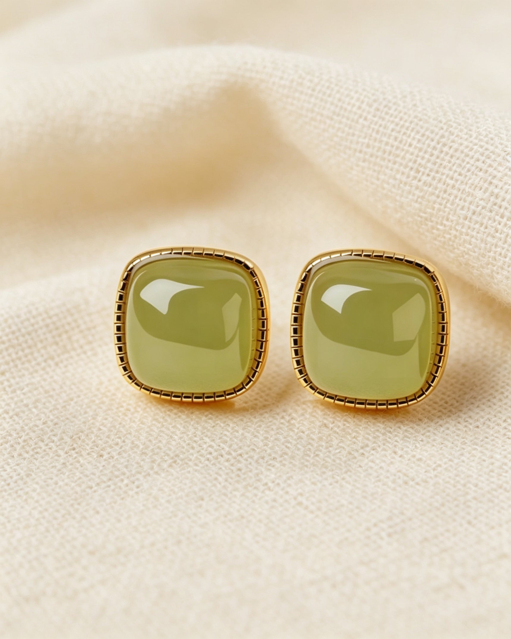 Square Earrings – Still Water