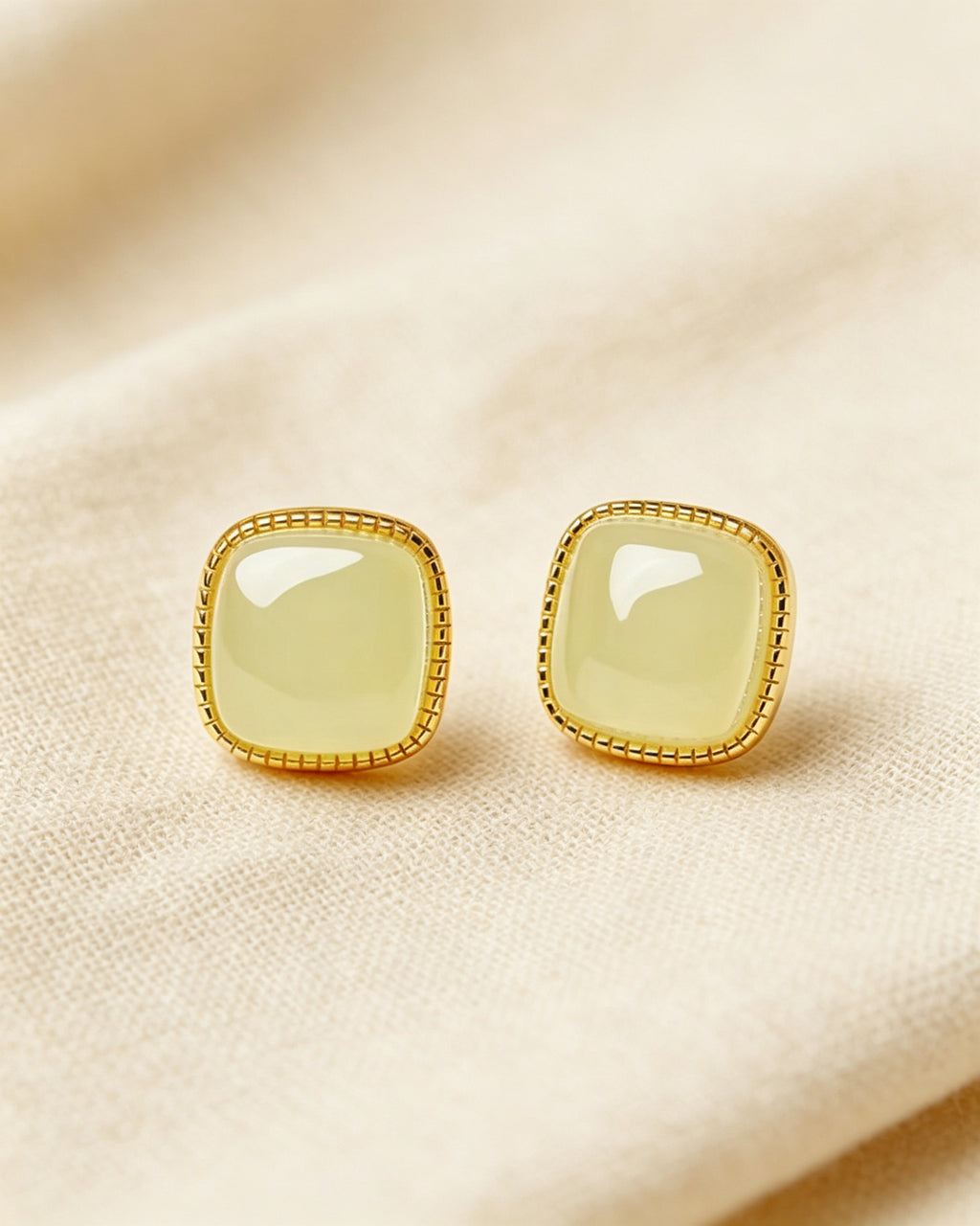 Square Earrings – Still Water