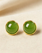 Round Earrings – Green Guardians