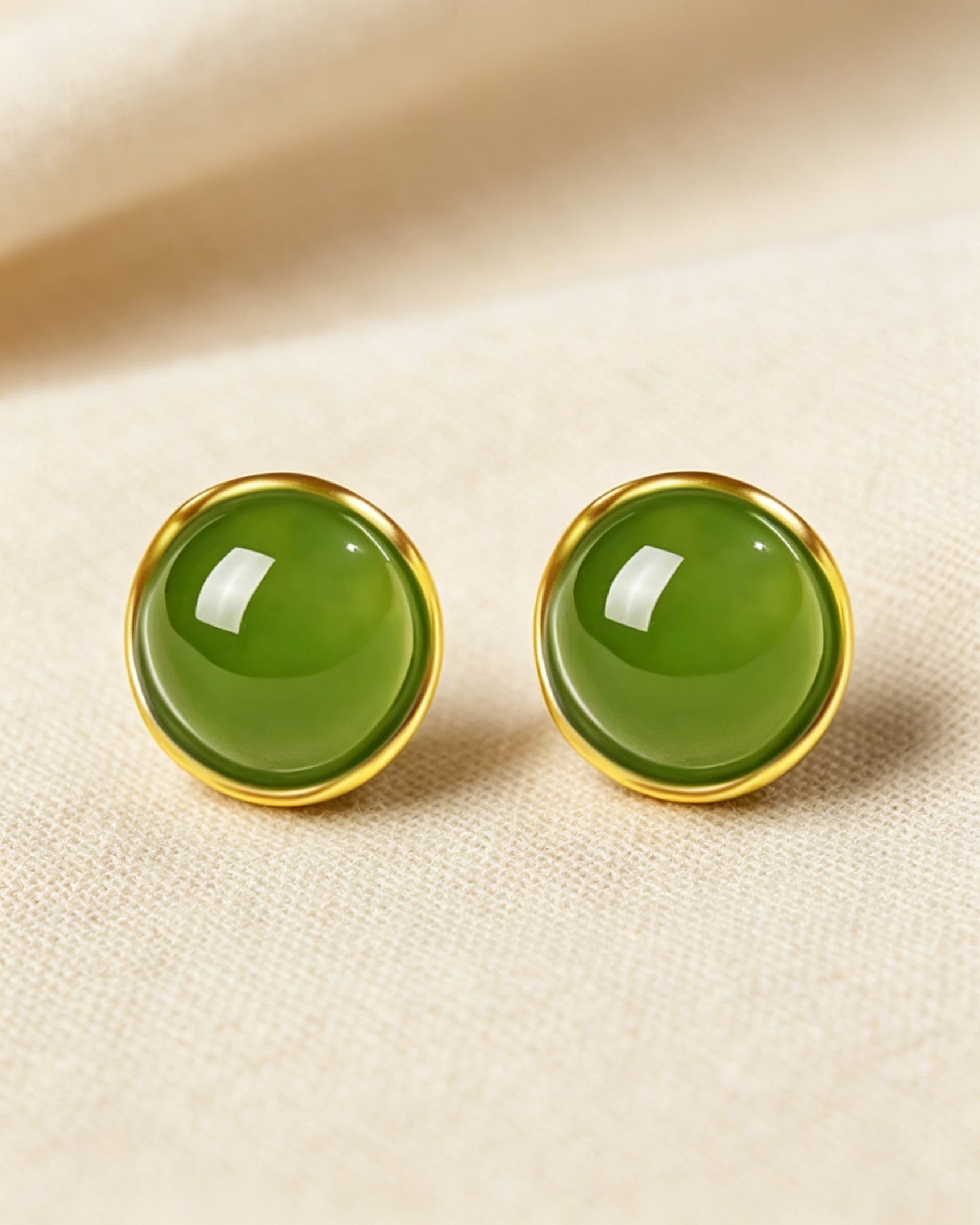 Round Earrings – Green Guardians