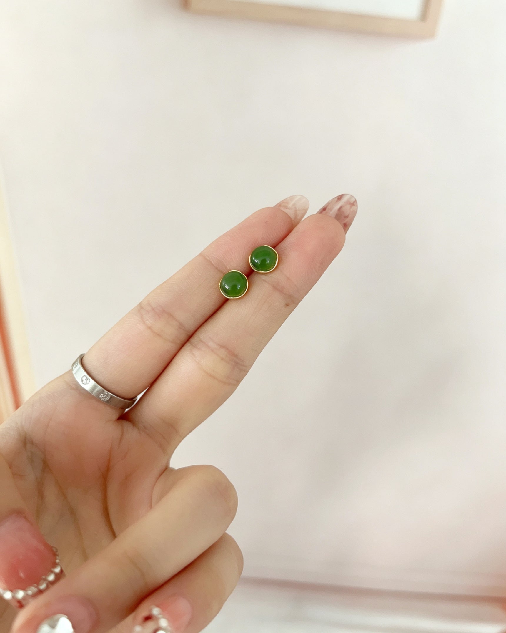 Round Earrings – Green Guardians