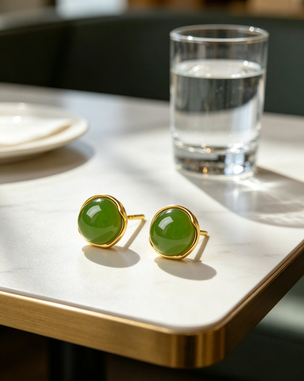 Round Earrings – Green Guardians