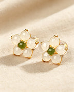 Flower Studs – Five Petals, One Heart