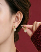 Square & Circle Drop Earrings – Inner Truth, Outer Grace
