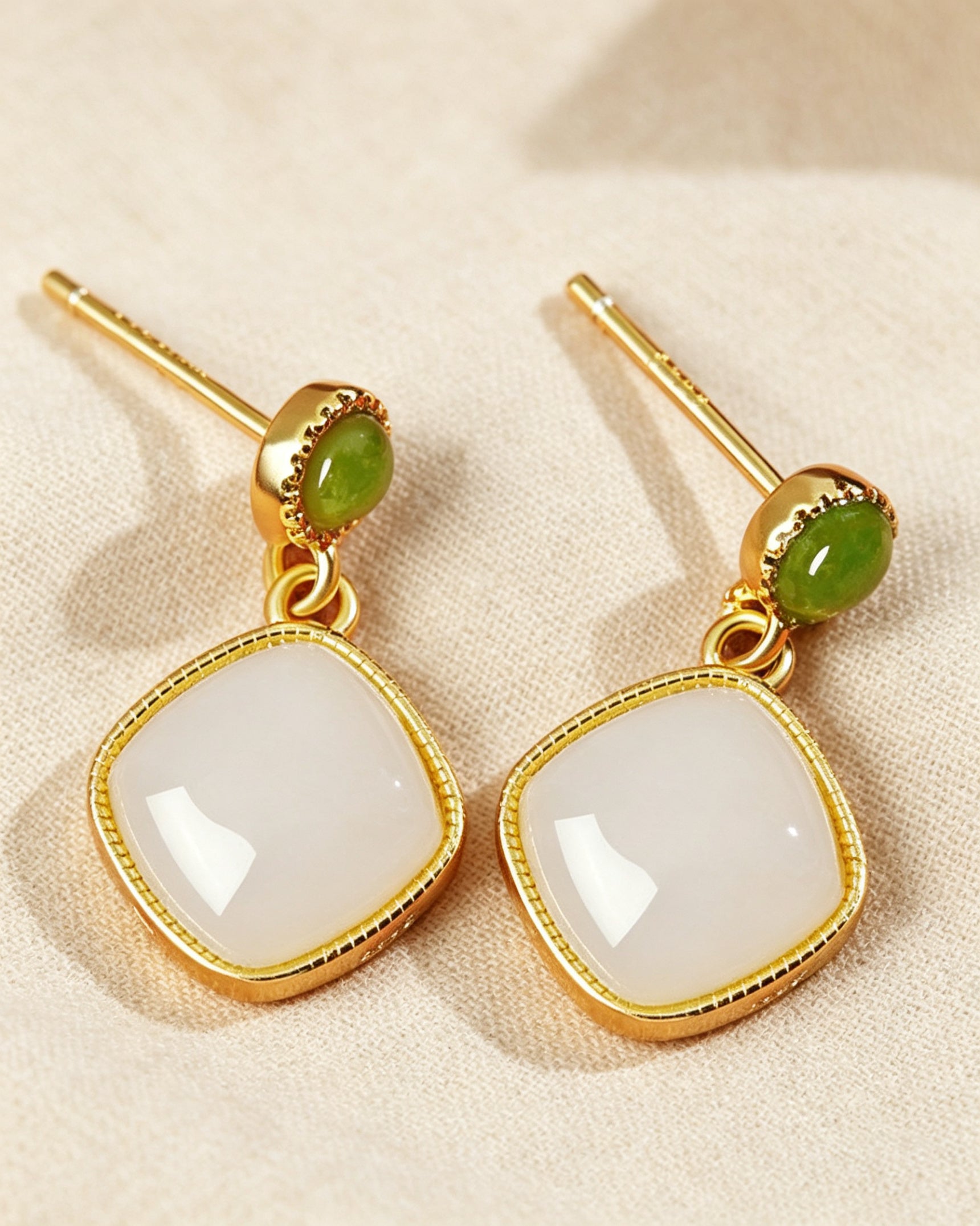 Square & Circle Drop Earrings – Inner Truth, Outer Grace