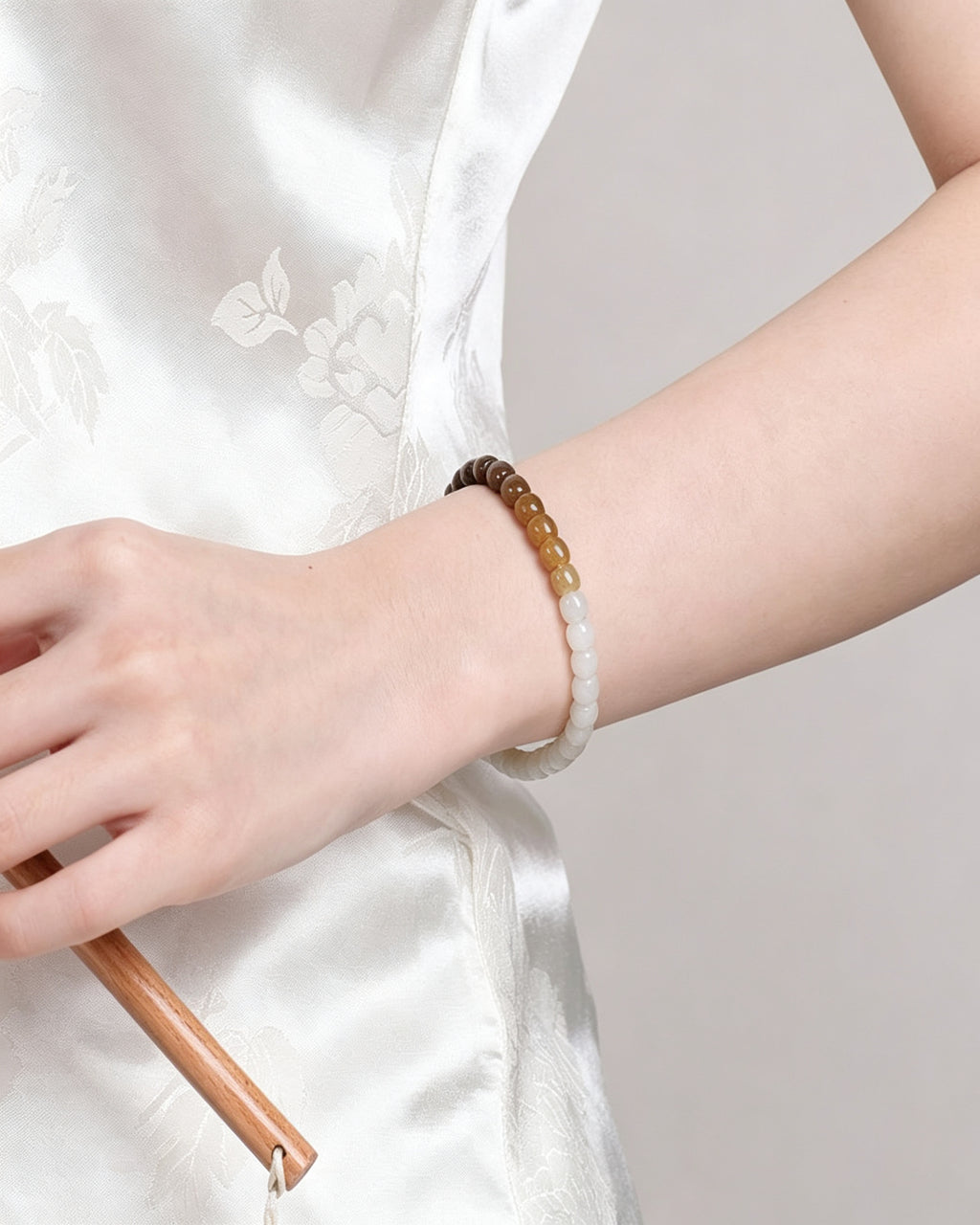 Sugar White Gradient Bracelet